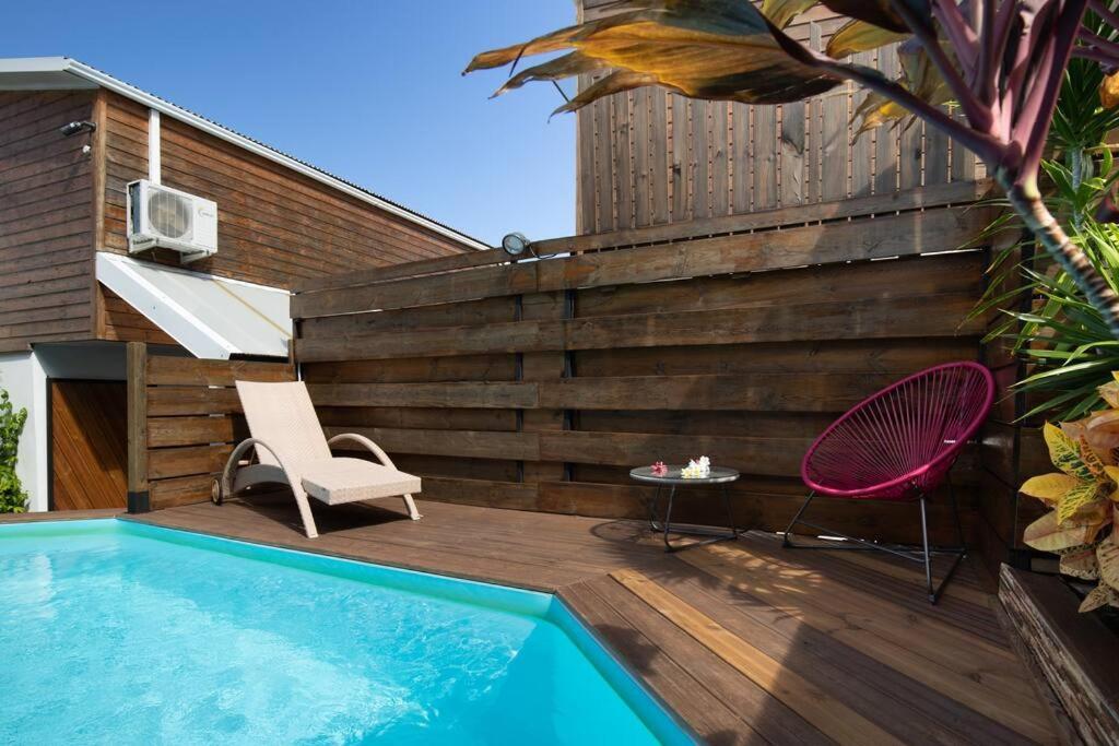 Villa Le Badamier Saint Pierre Esterno foto