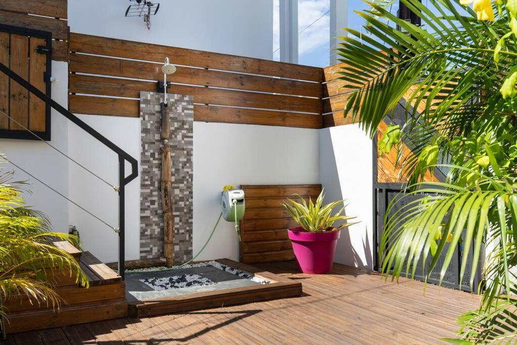 Villa Le Badamier Saint Pierre Esterno foto